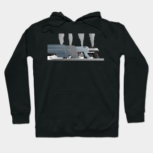 Centralized Streamlining Hoodie